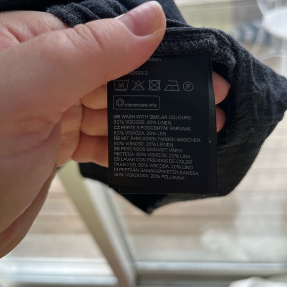 H&M linen shift dresss, size L - Picture 2 of 3